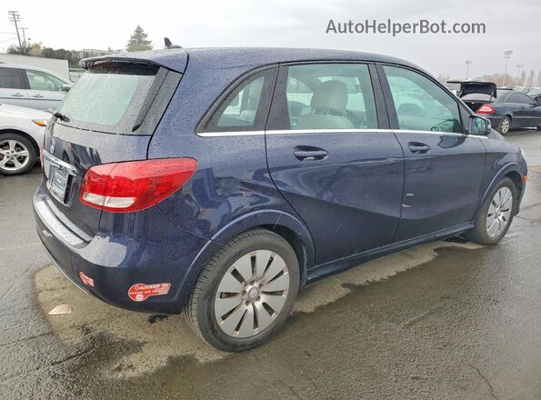 WDDVP9AB0HJ013946 2017 MERCEDES-BENZ B-CLASS Blue Հետևի աջ