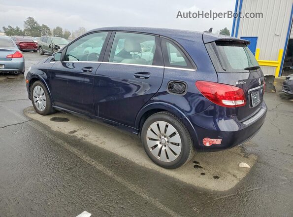 WDDVP9AB0HJ013946 2017 MERCEDES-BENZ B-CLASS Blue Հետևի ձախ