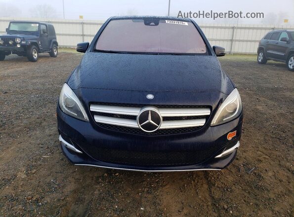 WDDVP9AB0HJ014689 2017 MERCEDES-BENZ B-CLASS Blue Հետևի տեսք