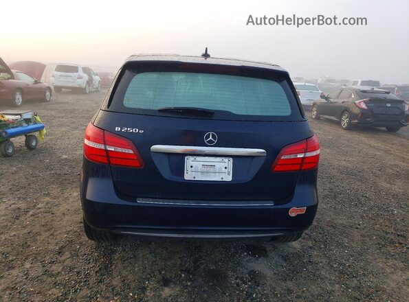 WDDVP9AB0HJ014689 2017 MERCEDES-BENZ B-CLASS Blue Սալոնի դիմացի տեսք