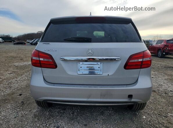 WDDVP9AB2HJ015598 2017 MERCEDES-BENZ B-CLASS Silver Widok z tyłu