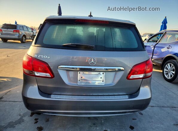 WDDVP9AB6HJ012302 2017 MERCEDES-BENZ B-CLASS Gray Հետևի տեսք