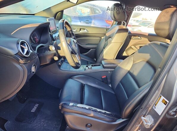 WDDVP9AB6HJ012302 2017 MERCEDES-BENZ B-CLASS Gray Սալոնի դիմացի տեսք