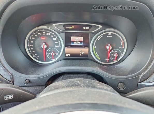 WDDVP9AB6HJ012302 2017 MERCEDES-BENZ B-CLASS Gray Սարքավորումների վահանակի տեսք