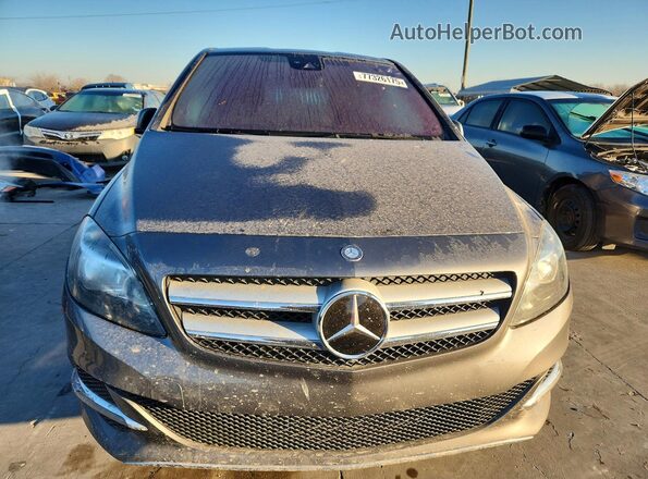 WDDVP9AB6HJ012302 2017 MERCEDES-BENZ B-CLASS Gray Դիմացի տեսք