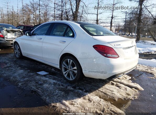 WDDWF4KB7GR150987 2016 MERCEDES-BENZ C-CLASS Белый 