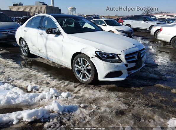 WDDWF4KB7GR150987 2016 MERCEDES-BENZ C-CLASS Белый 