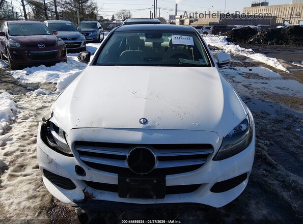 WDDWF4KB7GR150987 2016 MERCEDES-BENZ C-CLASS Белый 