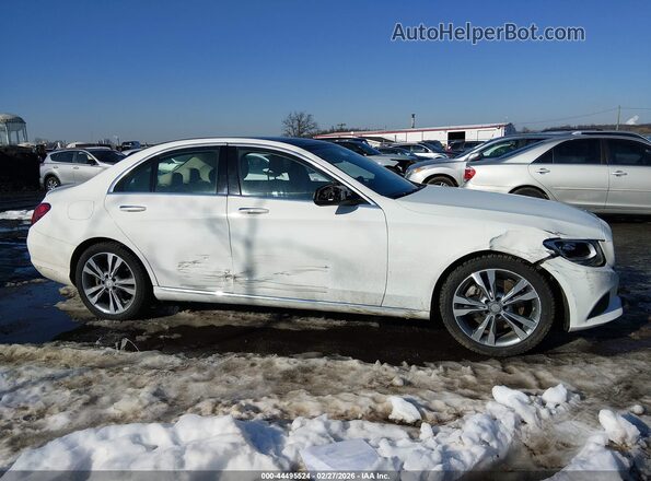 WDDWF4KB7GR150987 2016 MERCEDES-BENZ C-CLASS Белый 