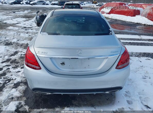 WDDWF4KB9JR422074 2018 MERCEDES-BENZ C-CLASS Silver 