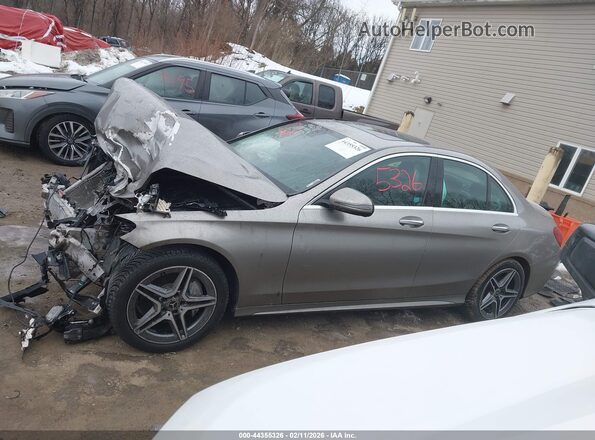 WDDWF8EB6LR541528 2020 MERCEDES-BENZ C-CLASS Gray Սալոնի 360 աստիճան տեսք