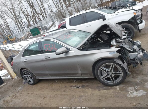 WDDWF8EB6LR541528 2020 MERCEDES-BENZ C-CLASS Gray Սալոնի հետևի տեսք