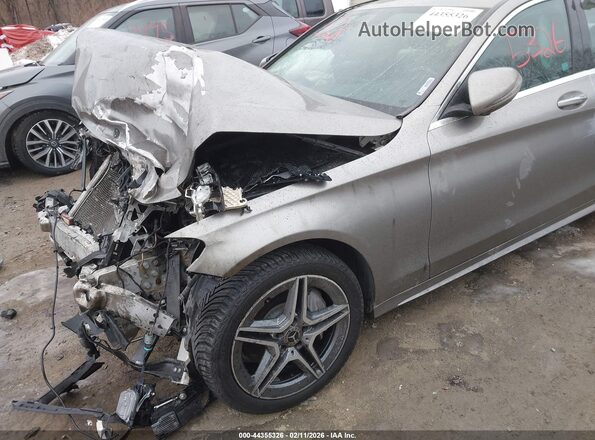 WDDWF8EB6LR541528 2020 MERCEDES-BENZ C-CLASS Gray Դիմացի տեսք