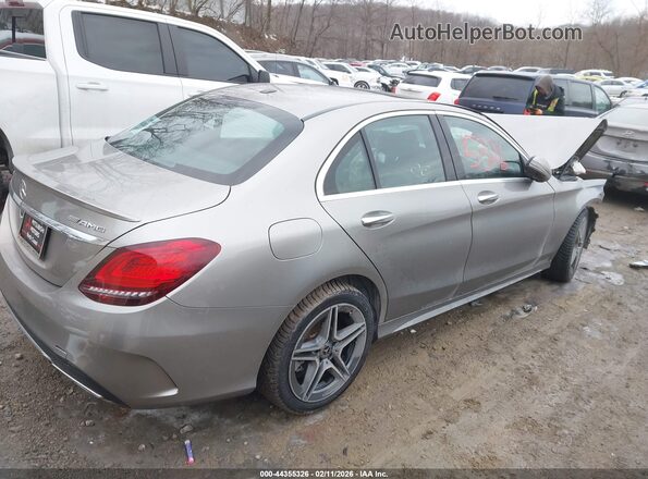 WDDWF8EB6LR541528 2020 MERCEDES-BENZ C-CLASS Gray Հետևի աջ