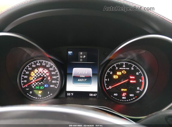 WDDWJ6EB2HF472395 2017 MERCEDES-BENZ AMG C 43 Black Вид задніх сидінь