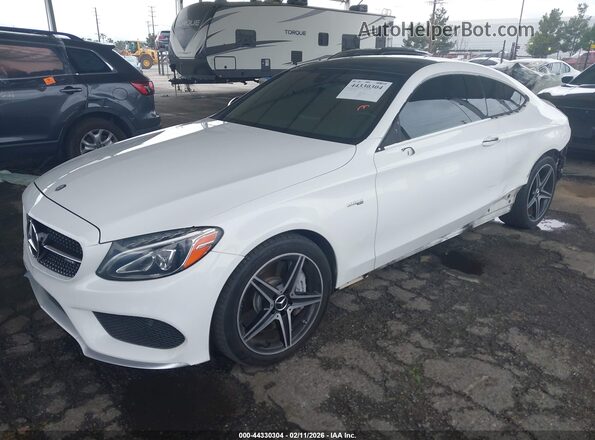 WDDWJ6EB4HF452908 2017 MERCEDES-BENZ AMG C 43 White 