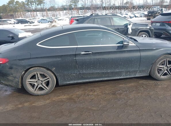 WDDWJ8EB3KF859069 2019 MERCEDES-BENZ C-CLASS Black Widok wnętrza z tyłu
