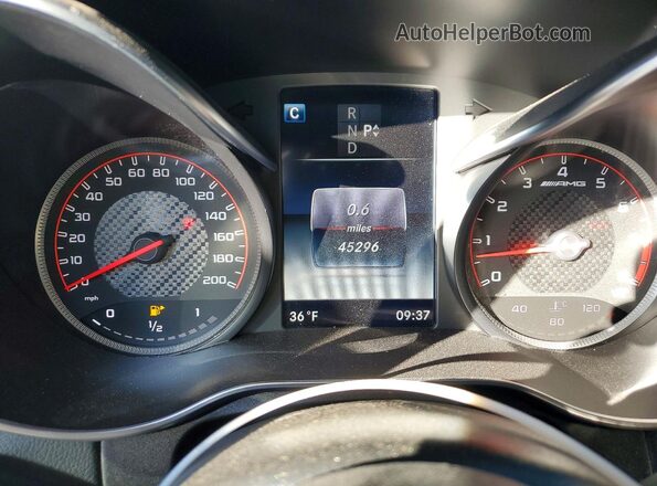 WDDWJ8HB1HF485050 2017 MERCEDES-BENZ C Gray 