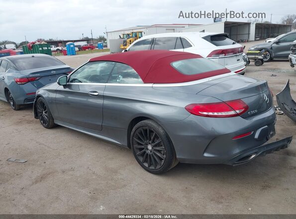 WDDWK4JB4HF424761 2017 MERCEDES-BENZ C-CLASS Gray 