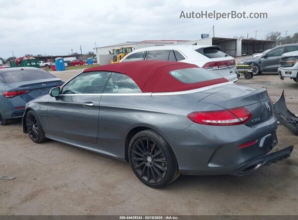 WDDWK4JB4HF424761 2017 MERCEDES-BENZ C-CLASS Gray 