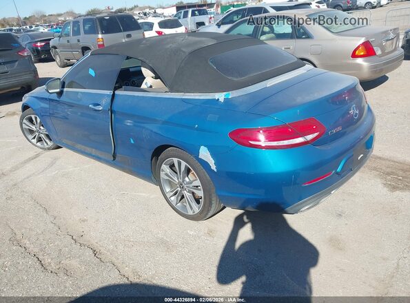 WDDWK4JB4JF617868 2018 MERCEDES-BENZ C-CLASS Blue 