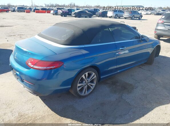 WDDWK4JB4JF617868 2018 MERCEDES-BENZ C-CLASS Blue 