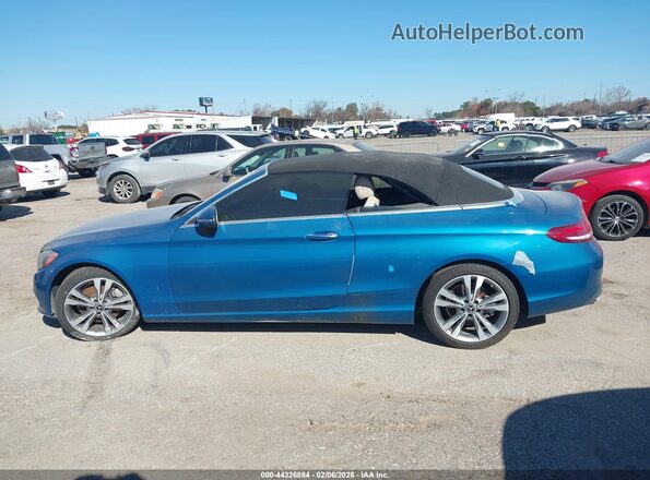 WDDWK4JB4JF617868 2018 MERCEDES-BENZ C-CLASS Blue 