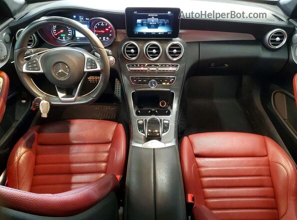WDDWK4KB6HF443861 2017 MERCEDES-BENZ C White 