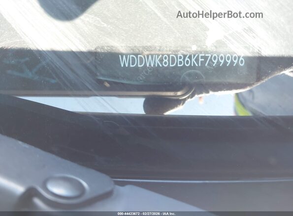 WDDWK8DB6KF799996 2019 MERCEDES-BENZ C-CLASS Gray 
