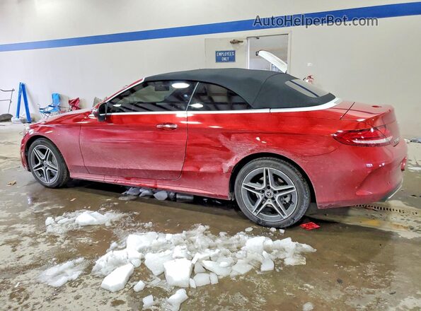 WDDWK8EB6KF913753 2019 MERCEDES-BENZ C Red Tył lewy