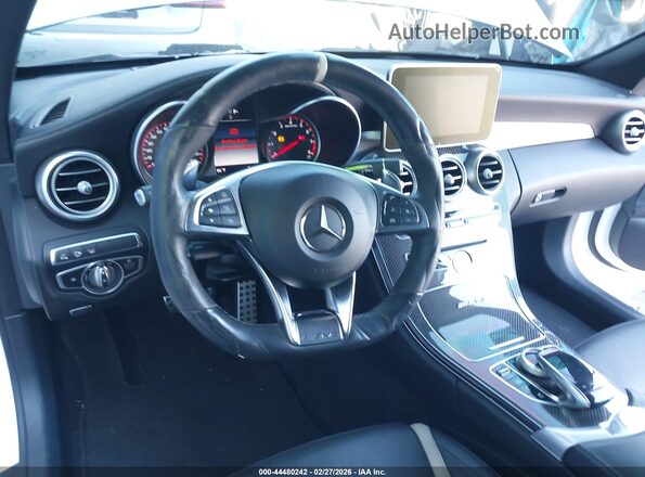 WDDWK8HB7JF657620 2018 MERCEDES-BENZ AMG C 63 White 