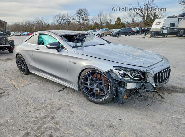 WDDXJ8JB5JA033846 2018 MERCEDES-BENZ S Серебряный Передняя правая четверть