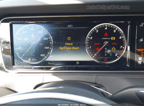 WDDXK8CB4HA022292 2017 MERCEDES-BENZ S-CLASS Gray Вид задніх сидінь