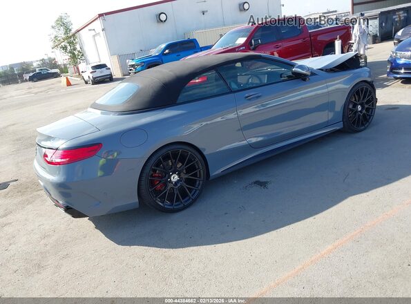 WDDXK8CB4HA022292 2017 MERCEDES-BENZ S-CLASS Gray Задня права чверть