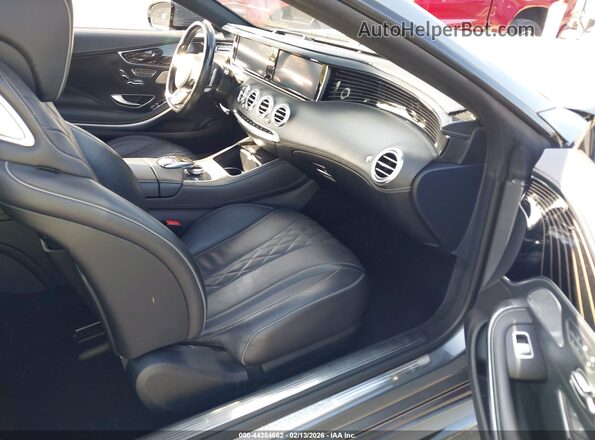 WDDXK8CB4HA022292 2017 MERCEDES-BENZ S-CLASS Gray Вид салону спереду