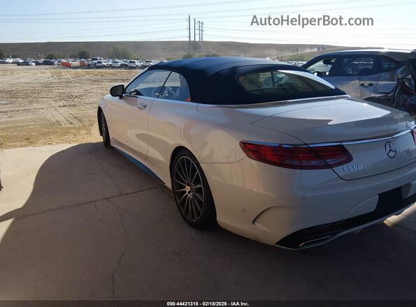 WDDXK8CB6HA031186 2017 MERCEDES-BENZ S-CLASS White 
