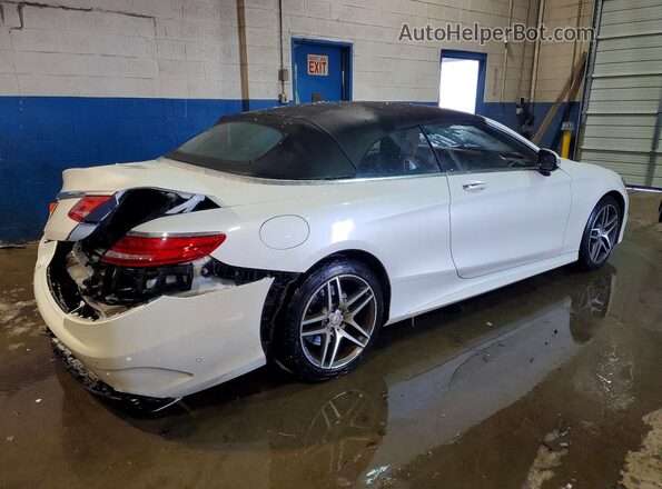 WDDXK8CB8HA017547 2017 MERCEDES-BENZ S Белый Задняя правая четверть