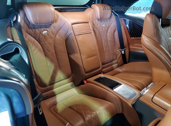 WDDXK8CB8HA017547 2017 MERCEDES-BENZ S Белый Вид задних сидений