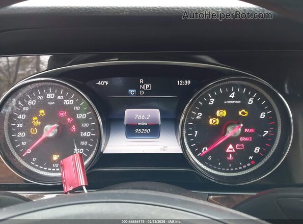 WDDZF4JB0HA190603 2017 MERCEDES-BENZ E-CLASS Black 