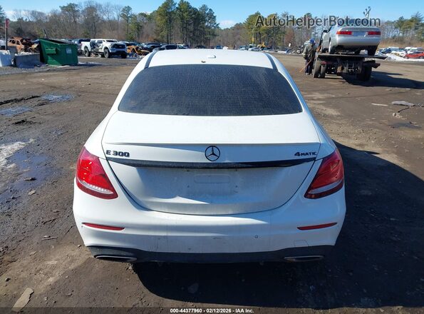 WDDZF4JB2JA306762 2018 MERCEDES-BENZ E-CLASS White 