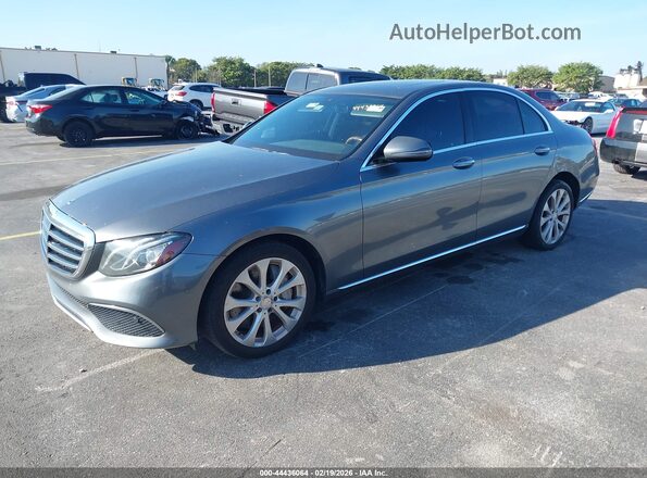 WDDZF4JB3HA081178 2017 MERCEDES-BENZ E-CLASS Gray Przód lewy