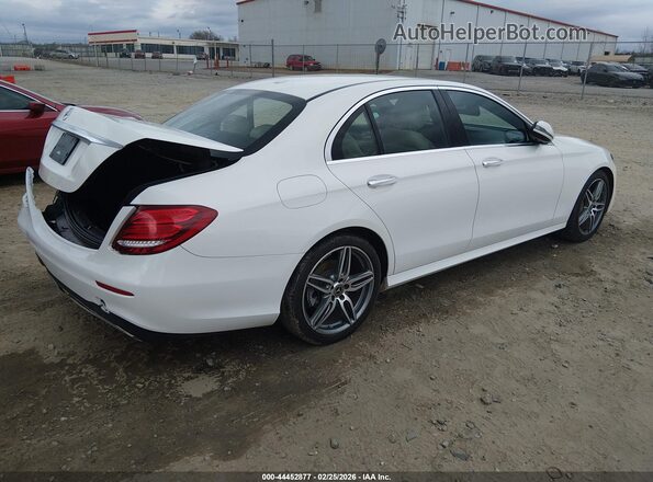 WDDZF4JB3KA525229 2019 MERCEDES-BENZ E-CLASS White 