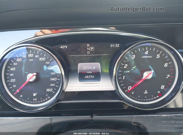 WDDZF4JB4JA460499 2018 MERCEDES-BENZ E-CLASS Gray Vista de los asientos traseros