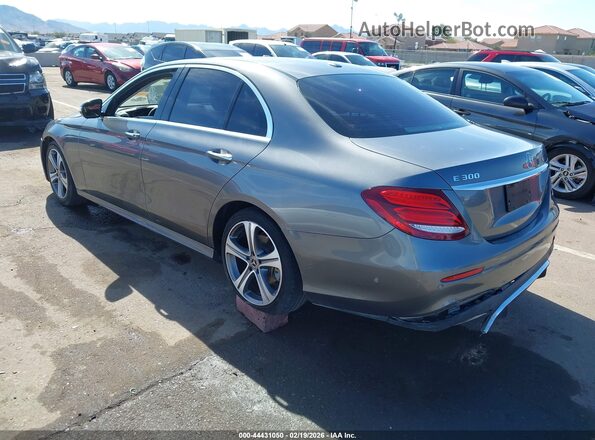 WDDZF4JB4JA460499 2018 MERCEDES-BENZ E-CLASS Gray Trasero izquierdo