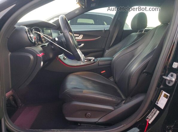 WDDZF4JB4KA558899 2019 MERCEDES-BENZ E Black Widok wnętrza z przodu