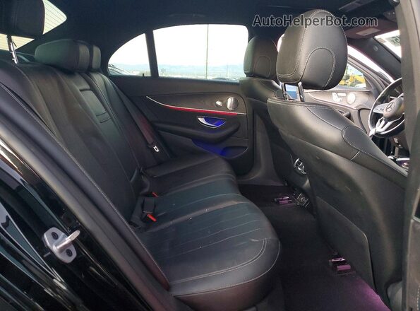WDDZF4JB4KA558899 2019 MERCEDES-BENZ E Black Widok tylnych siedzeń