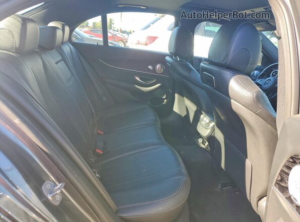 WDDZF4JB5JA335625 2018 MERCEDES-BENZ E Gray Հետևի նստատեղերի տեսք