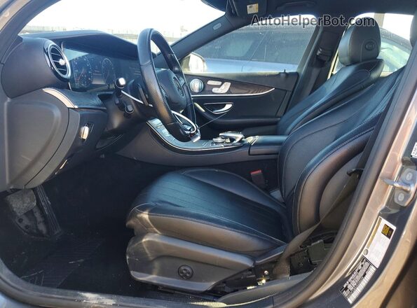 WDDZF4JB5JA335625 2018 MERCEDES-BENZ E Gray Սալոնի դիմացի տեսք