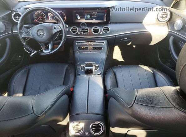 WDDZF4JB5JA335625 2018 MERCEDES-BENZ E Gray Առջևի վահանակի տեսք