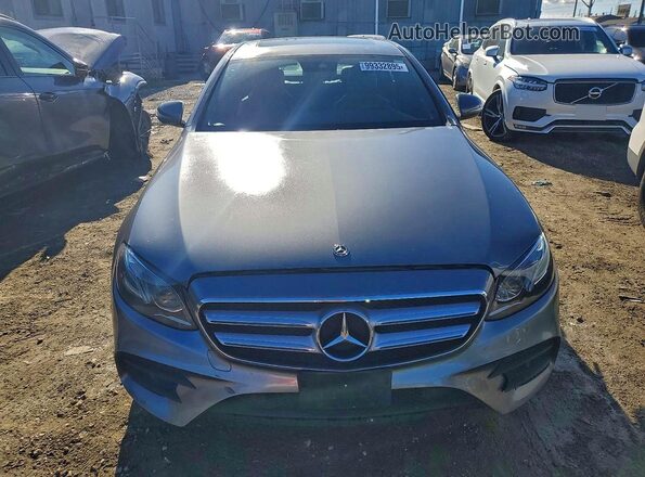 WDDZF4JB5JA335625 2018 MERCEDES-BENZ E Gray Դիմացի տեսք